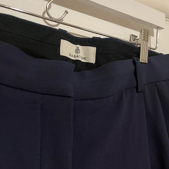 Babaton Carrot Pants size 12 in admiral blue - Picture 3 of 3